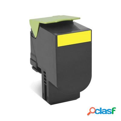 Toner Lexmark 70C2HYE originale GIALLO