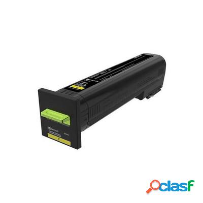 Toner Lexmark 72K20YE originale GIALLO