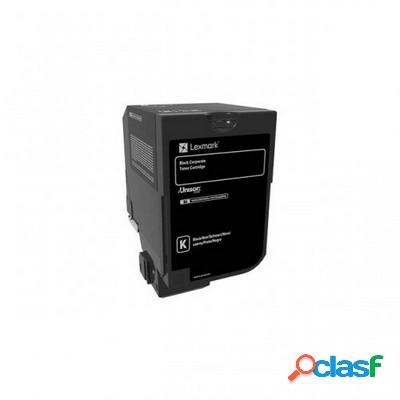 Toner Lexmark 74C20KE originale NERO