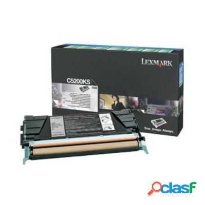 Toner Lexmark C5200KS originale NERO