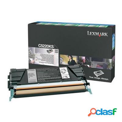 Toner Lexmark C5220KS originale NERO