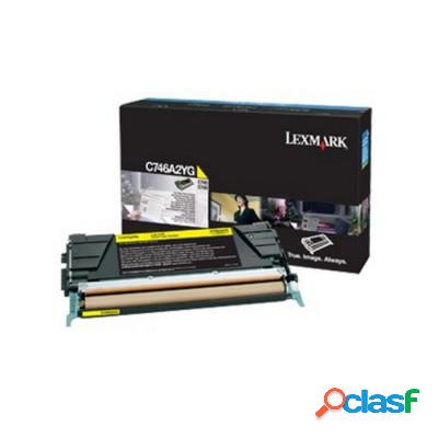 Toner Lexmark C746A3YG originale GIALLO