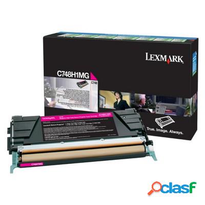 Toner Lexmark C748H1MG originale MAGENTA