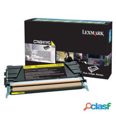 Toner Lexmark C748H1YG originale GIALLO