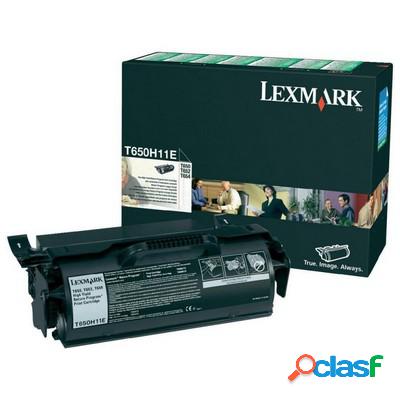 Toner Lexmark T650H11E originale NERO