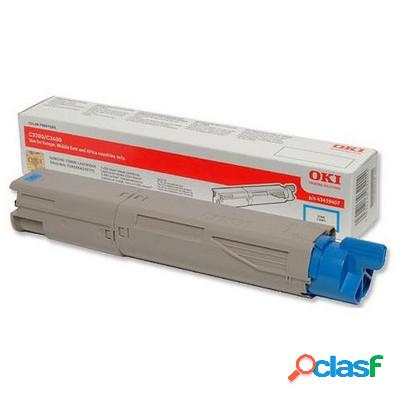 Toner Oki 43459435 originale CIANO