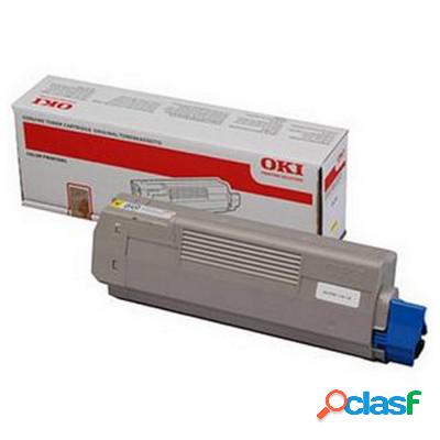 Toner Oki 44059253 originale GIALLO