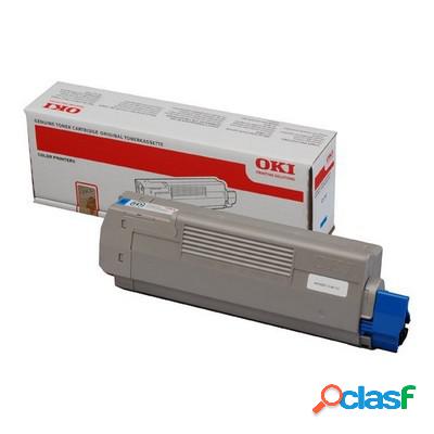 Toner Oki 44315307 originale CIANO