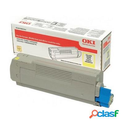 Toner Oki 46508709 originale GIALLO