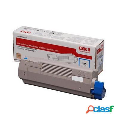 Toner Oki 46508711 originale CIANO