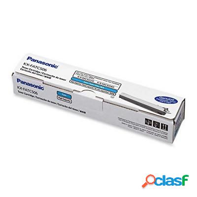 Toner Panasonic KX-FATC506X originale CIANO