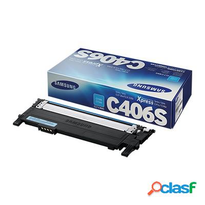 Toner Samsung ST984A CLT-C406S originale CIANO