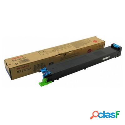 Toner Sharp MX-31GTCA originale CIANO