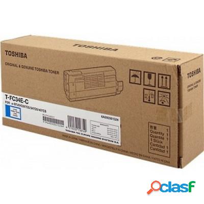 Toner Toshiba 6A000001524 T-FC34EC originale CIANO