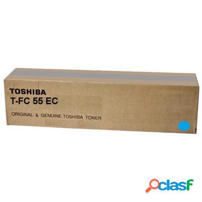 Toner Toshiba 6AK00000114 T-FC55EC originale CIANO