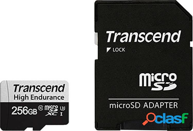 Transcend 350V Scheda microSDXC 256 GB Class 10, UHS-I