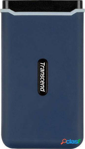 Transcend ESD370C 1 TB Hard Disk esterno da 2,5 USB-C™ Blu