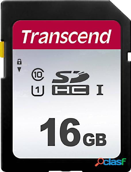 Transcend Premium 300S Scheda SDHC 16 GB Class 10, UHS-I,