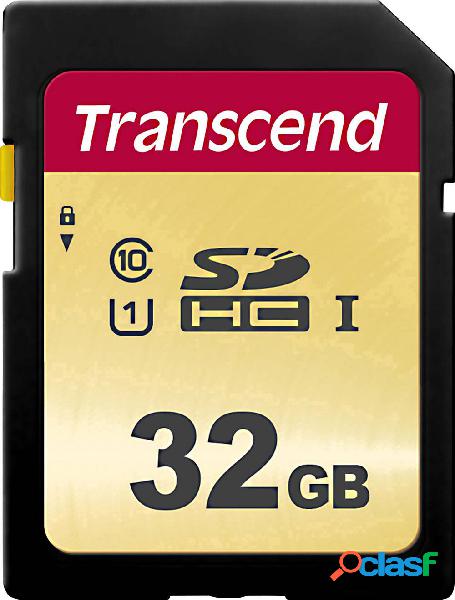 Transcend Premium 500S Scheda SDHC 32 GB Class 10, UHS-I,