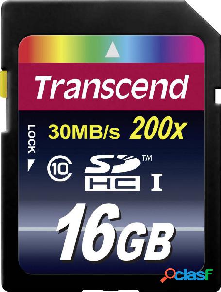 Transcend Premium Scheda SDHC 16 GB Class 10