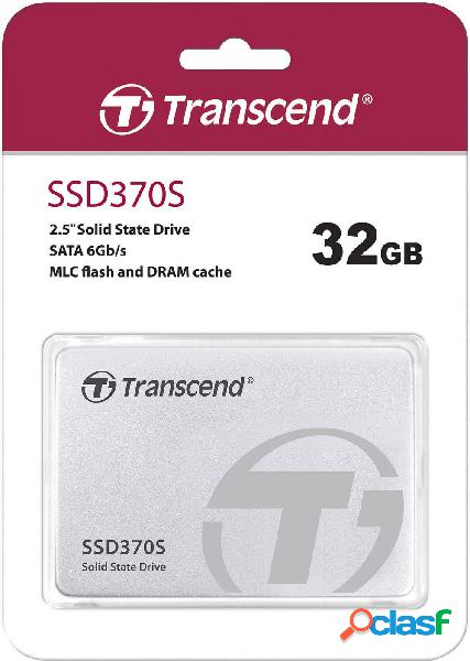 Transcend SSD370S 32 GB Memoria SSD interna 2,5 SATA 6 Gb/s