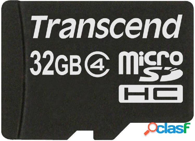 Transcend Standard Scheda microSDHC 32 GB Class 4