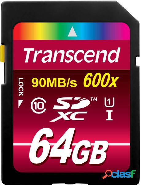 Transcend Ultimate Scheda SDXC 64 GB Class 10, UHS-I