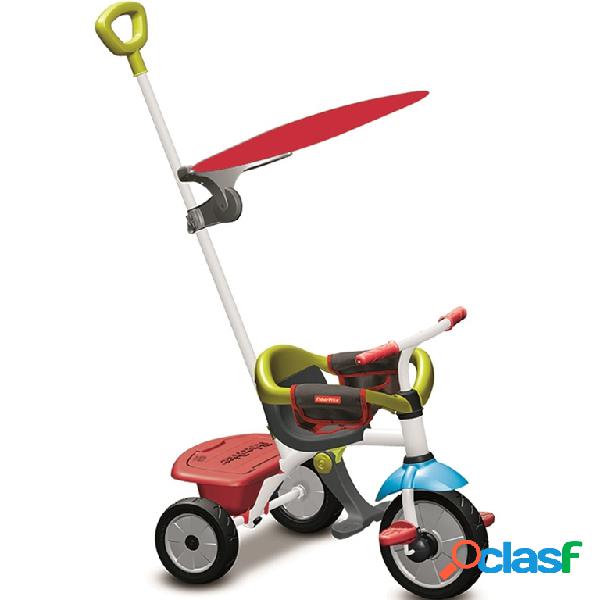 Triciclo Fisher Price Jolly Plus Verde Rosso