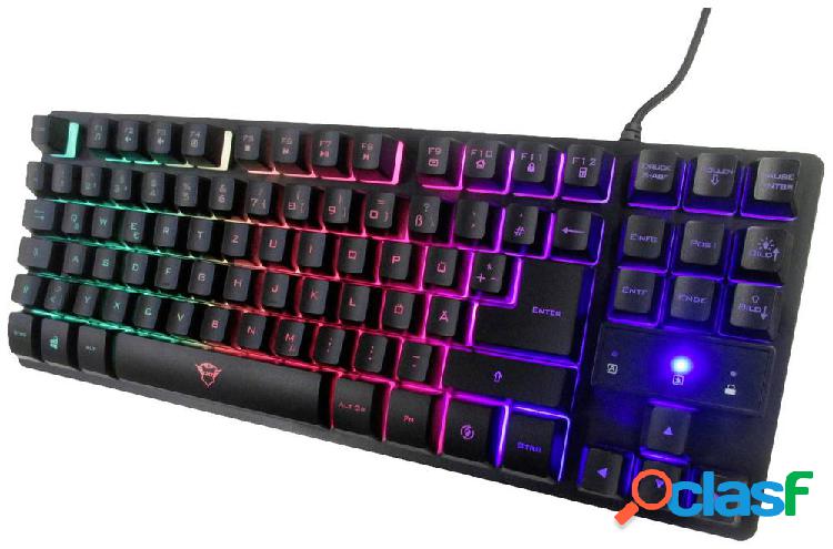 Trust GXT833 THADO TKL USB, Cablato Tastiera da gioco