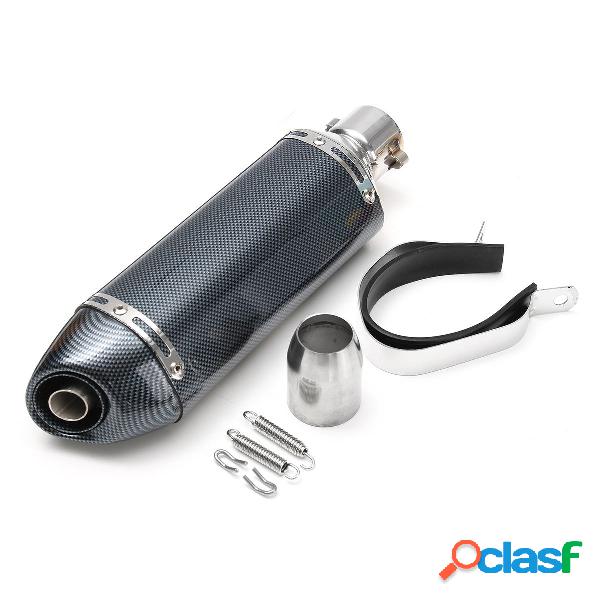 Tubo silenziatore di scarico in acciaio inox carbonio