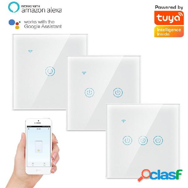 Tuya WIFI 2.4GHZ 1/2/3 Gang Touch Switch Pannello condiviso