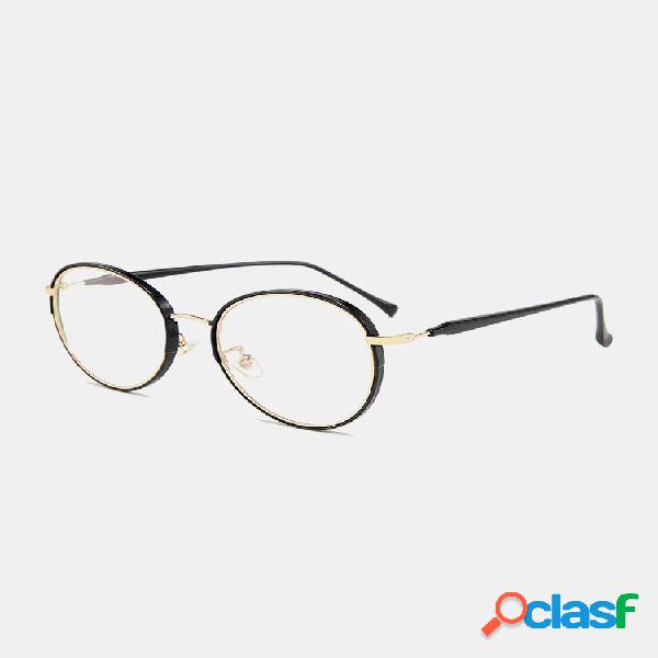 Unisex Metal Big Round Frame Casual Outdoor Anti-Blue