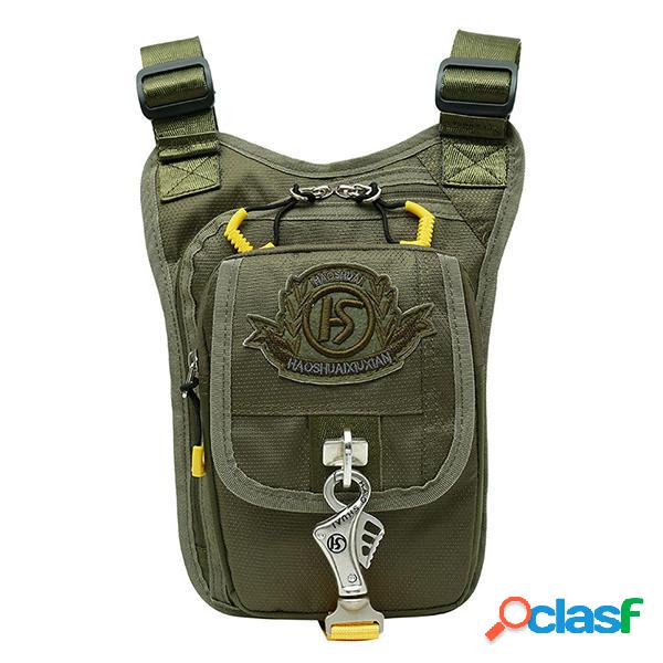 UomoimpermeabileSportRidingClimbingCrossbody Chest Leg Borsa