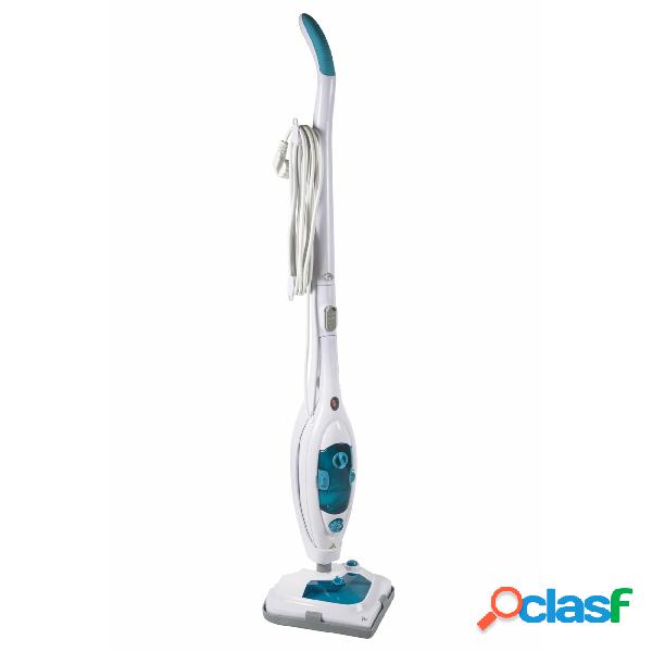 VAPORBELLA ELITE 10 IN 1 1300W BIANCA-BLU in Plastica Bianco