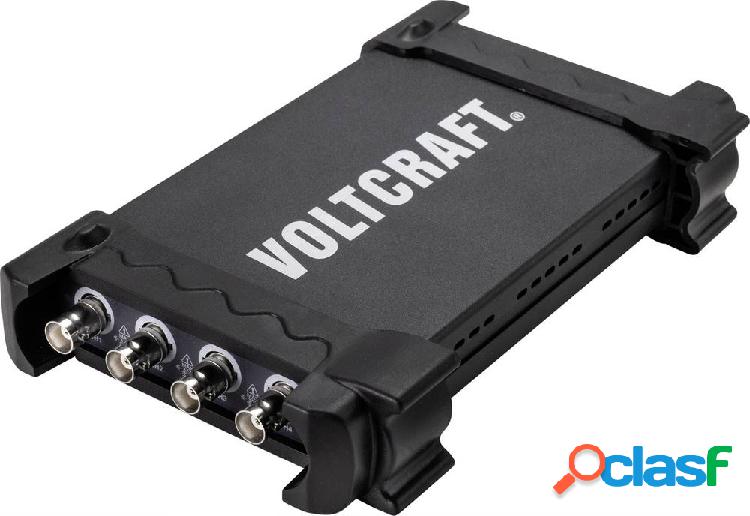 VOLTCRAFT DSO-3074 Oscilloscopio USB 70 MHz 4 canali 250