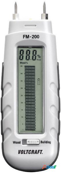 VOLTCRAFT FM-200 Misuratore di umidità per materiali Range
