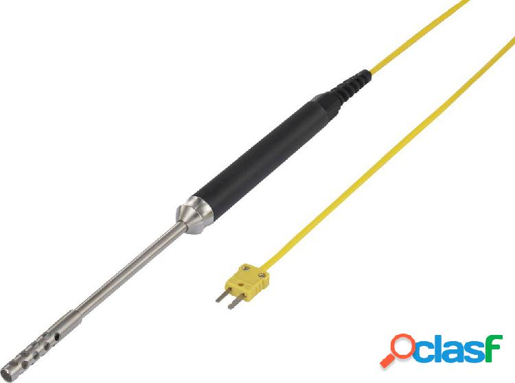 VOLTCRAFT TP-204 Sonda per aria -100 fino a 600 °C 1.00 m