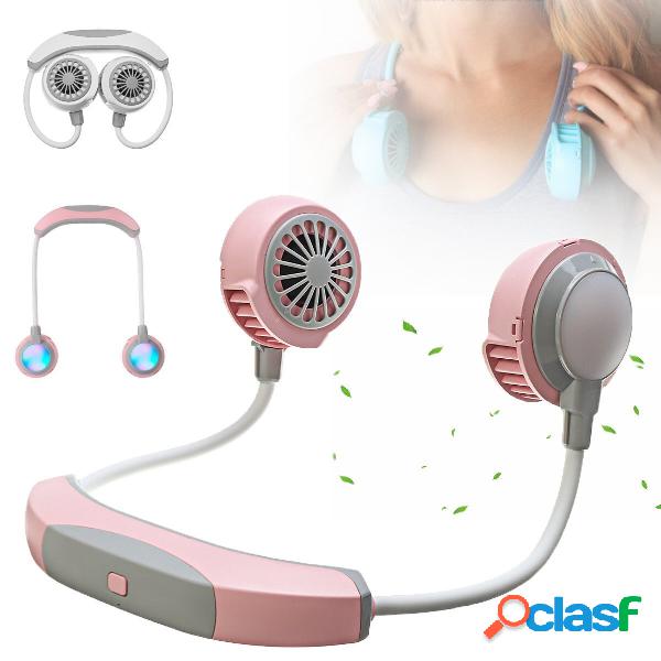 Ventilatore portatile mini USB Collo Ventilatore Collo a