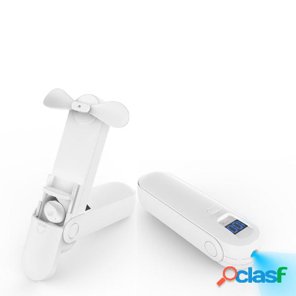 Ventola palmare TWS Wireless Bluetooth 5.0 cuffia Auricolare
