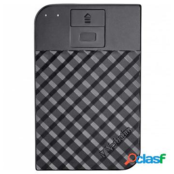 Verbatim Fingerprint Secure Portable Hard Drive - 1TB
