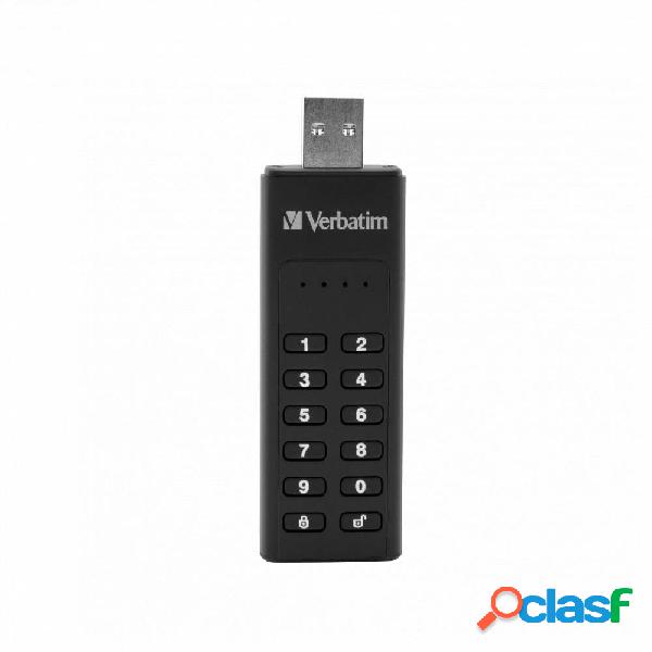 Verbatim Keypad Secure Chiavetta USB 32 GB Nero 49427 USB