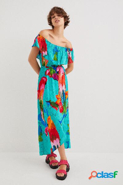 Vestito boho tropicale