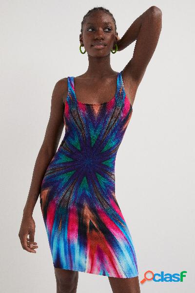 Vestito maglia caleidoscopio