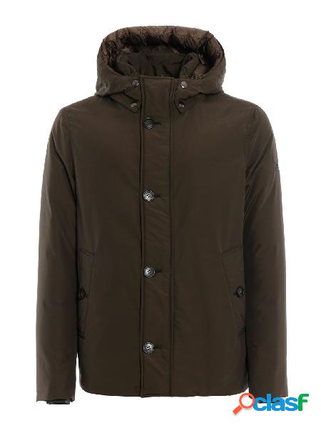 WOOLRICH GIACCA OUTERWEAR UOMO WOCPS2735CN03DAG COTONE VERDE