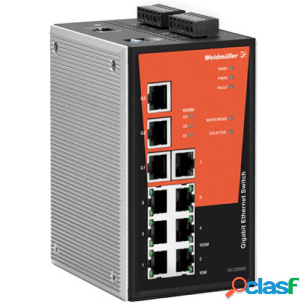 Weidmüller IE-SW-PL10M-3GT-7TX Switch ethernet industriale