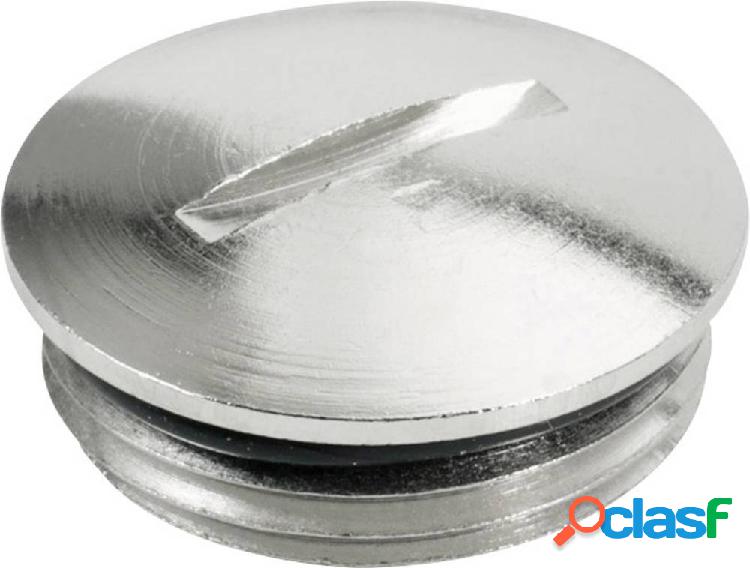 Weidmüller VP 29-MS65 Tappo di chiusura Ottone nichelato