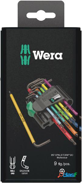 Wera 967/9 Kit di chiavi a brugola 9 parti