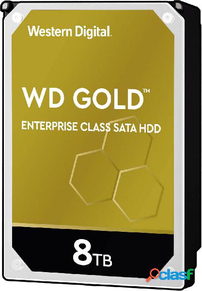 Western Digital Gold™ 8 TB Hard Disk interno 3,5 SATA III