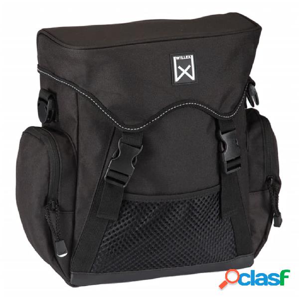 Willex Borse Laterali Bicicletta Paisley XL 17 L 13501 Nero