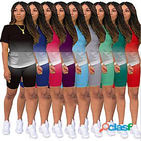 Womens 2 Piece Tracksuit Jogging Suit Casual Athleisure 2pcs